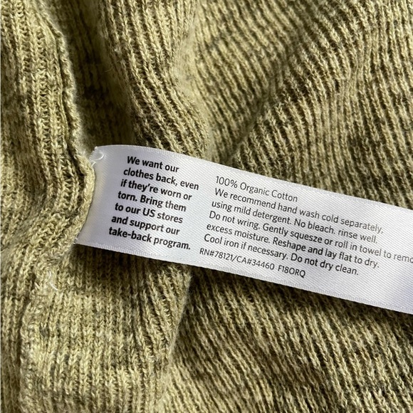 Eileen Fisher Organic Cotton Cardigan Size Small - Picture 5 of 5